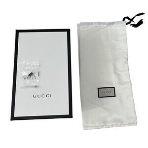 Gucci Empty Box 2 Dust Bags and Replacement Heel Tips